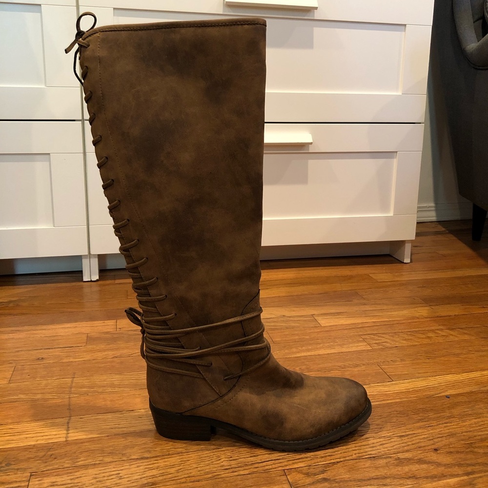 Volatile “Marcelina” Knee High Boots